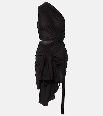 Robe midi DRKSHDW Fog en coton | Rick Owens