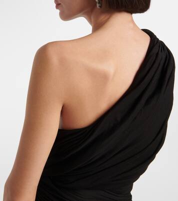 Robe midi DRKSHDW Fog en coton | Rick Owens