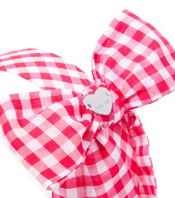 Checked mousseline headband | Monnalisa