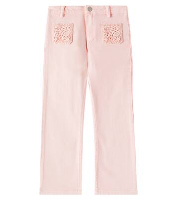 Embroidered jeans | Tartine et Chocolat