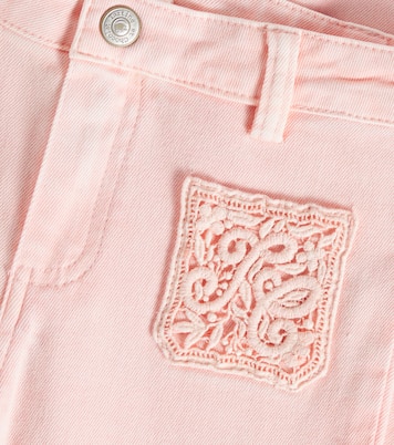 Embroidered jeans | Tartine et Chocolat