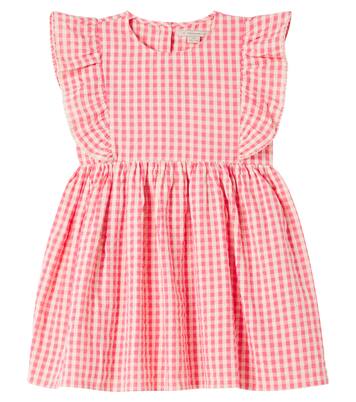 Robe Kim en coton à carreaux | Konges Sløjd