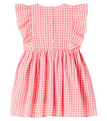 Robe Kim en coton à carreaux | Konges Sløjd