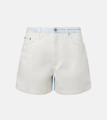 Mid-rise denim shorts | Stella McCartney