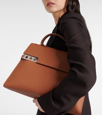 Tote Bag Tempête Large aus Leder | Delvaux