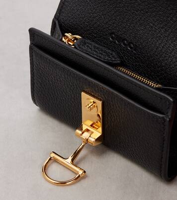 Horsebit皮革卡包 | Gucci