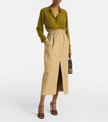 Kerry 95 satin sandals | Gianvito Rossi