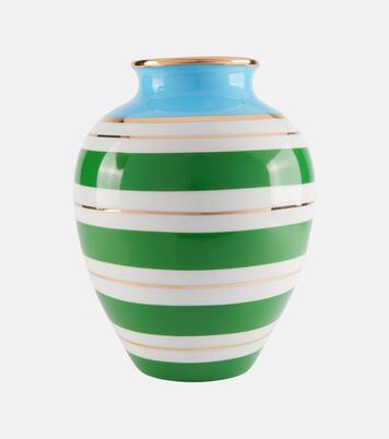 Portofino 스트라이프 포슬린 화병 | Jonathan Adler