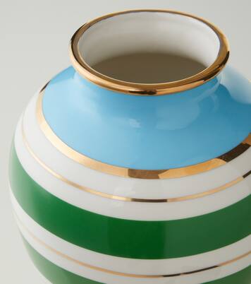 Portofino 스트라이프 포슬린 화병 | Jonathan Adler