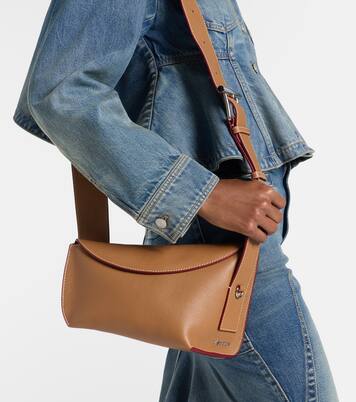 T-Bar leather shoulder bag | McQueen