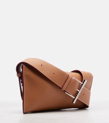 T-Bar leather shoulder bag | McQueen