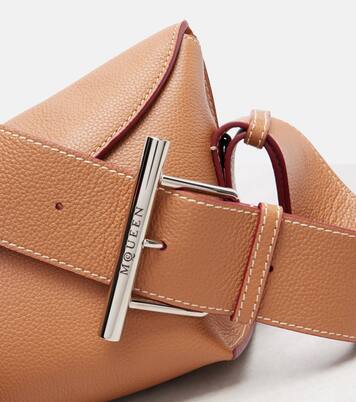 T-Bar leather shoulder bag | McQueen