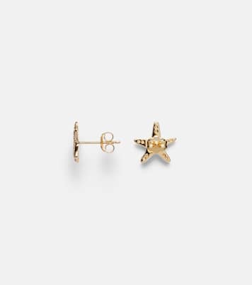 Orecchini Starfish in oro 14kt con diamanti | Sydney Evan