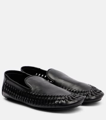 Slip-Ons Whip aus Leder | Proenza Schouler