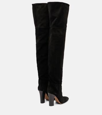 Lavinia suede over-the-knee boots | Paris Texas