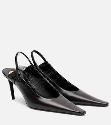 Anne-Marie 75 leather slingback pumps | Saint Laurent