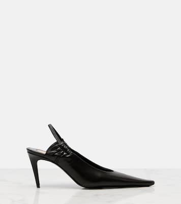 Anne-Marie 75 leather slingback pumps | Saint Laurent
