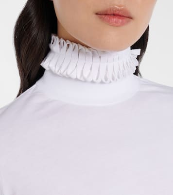 Cropped-Top aus Baumwoll-Jersey | Alaïa