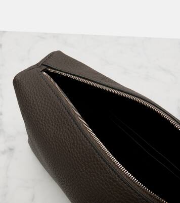 Clutch Squared Compact aus Leder | The Row