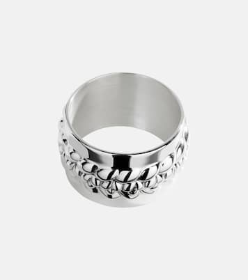 Babylone silver-plated napkin ring | Christofle