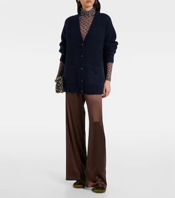 Cardigan en alpaga et laine | Dries Van Noten