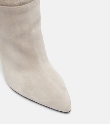 Overknee-Stiefel Elsa 100 aus Veloursleder | Paris Texas