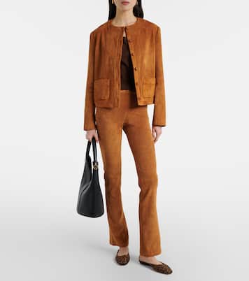 Jacke Gabrielle aus Veloursleder | Stouls