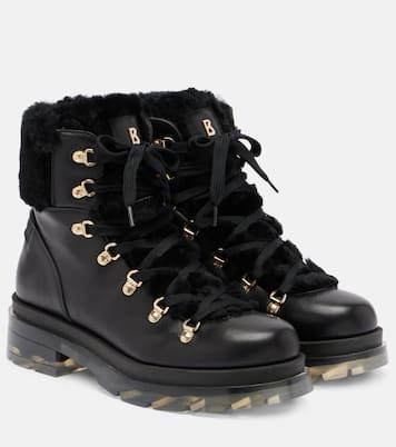 Swansea shearling-lined leather ankle boots | Bogner
