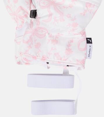 Janne logo quilted mittens | Bogner Kids