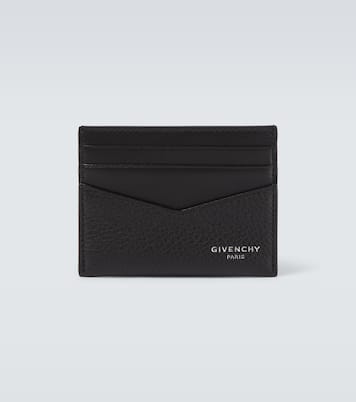 Logo leather card holder | Givenchy