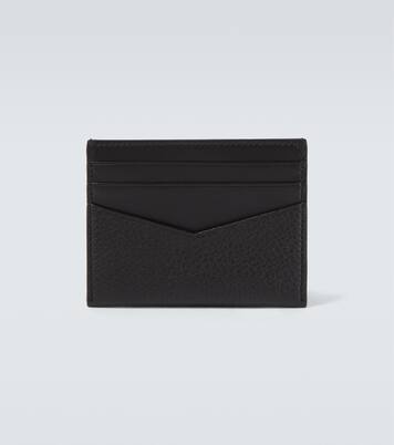 Logo leather card holder | Givenchy