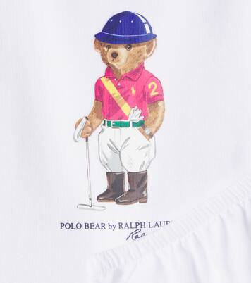 Baby Polo Bear bloomers and dress set | Polo Ralph Lauren Kids