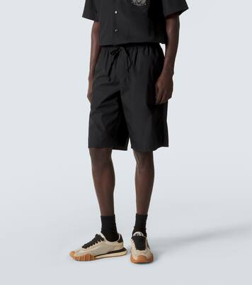 Vanity cotton poplin Bermuda shorts | Dolce&Gabbana