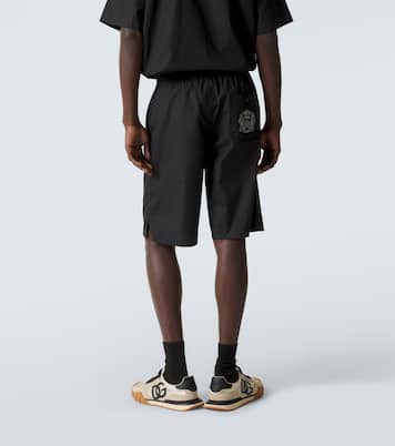 Vanity cotton poplin Bermuda shorts | Dolce&Gabbana