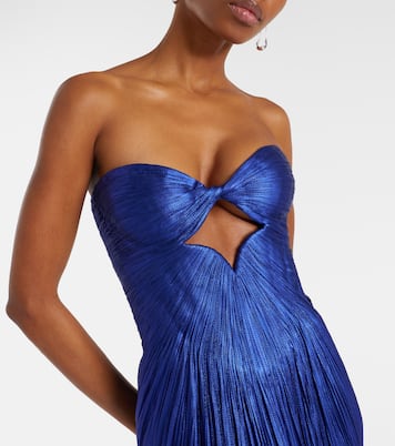 Stephanie silk tulle bustier gown | Maria Lucia Hohan