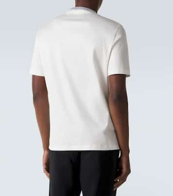 Bedrucktes T-Shirt aus Baumwolle | Brunello Cucinelli