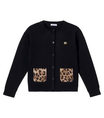 Virgin wool cardigan | Dolce&Gabbana Kids