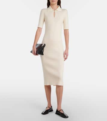 Ballerine in pelle con cristalli | Jil Sander