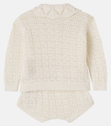 Baby Rompi cardigan and bloomers set | The New Society