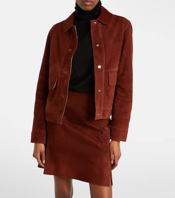 Giacca in suede | Yves Salomon