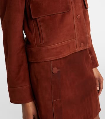 Giacca in suede | Yves Salomon