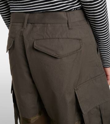 Paneled cotton cargo pants | Sacai