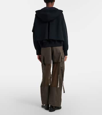 Paneled cotton cargo pants | Sacai