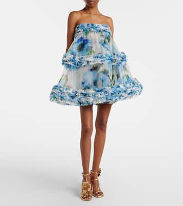 Alchemy ruffled silk organza minidress | Zimmermann