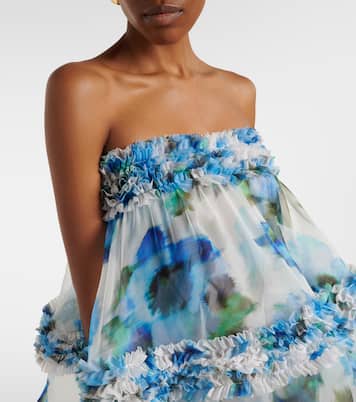 Alchemy ruffled silk organza minidress | Zimmermann