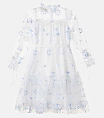 Floral embroidered tulle dress | Petite Amalie  