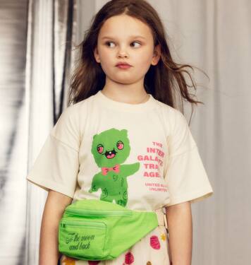 Alien cotton jersey T-shirt | Mini Rodini
