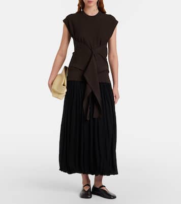 Glove leather ballet flats | Lemaire