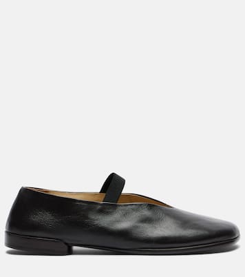 Glove leather ballet flats | Lemaire