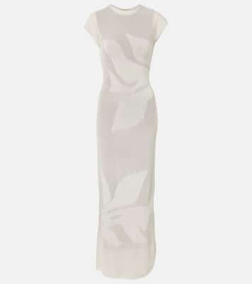 Solange knitted semi-sheer maxi dress | SIR